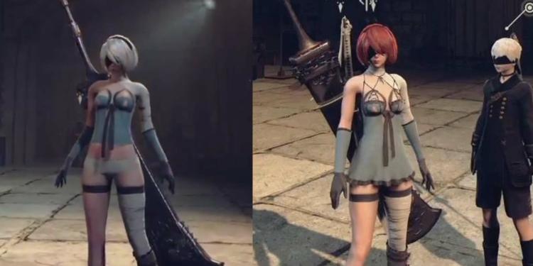 LiveStream NieR: Automata Tunjukkan Bagaimana Jika Kostum DLC Sensual 2B  Ini Terkena Self-Destruct 