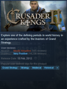 crusader king ii review 1