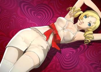 Catherine Video Game Character Official Art Wallpaper
