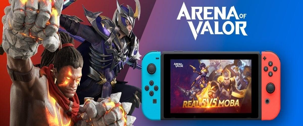 arena of valor nintendo switch beta dates announced revealed when is closed