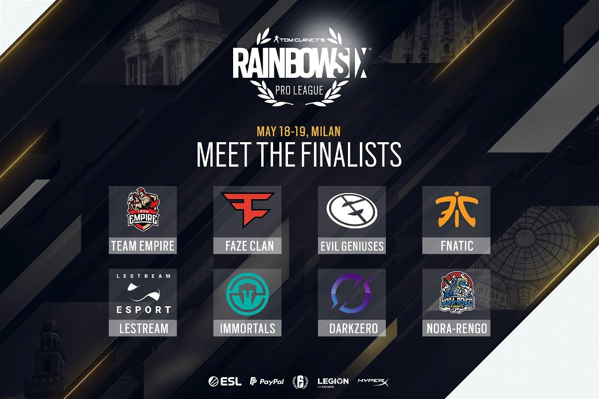 R6PL S9 Qualified Teams ENG