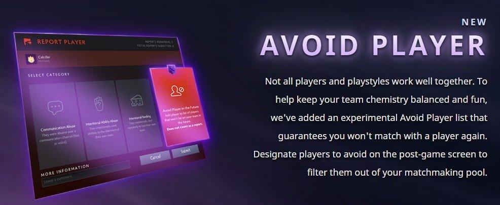 avoid player