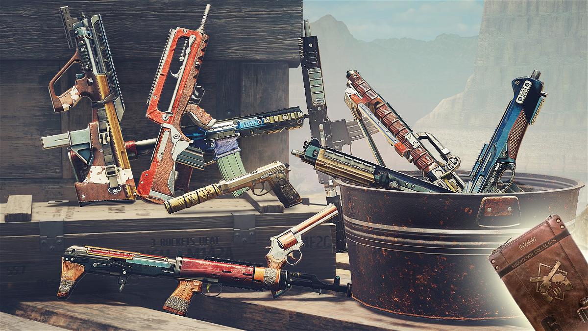 R6S Showdown Collection Weapons