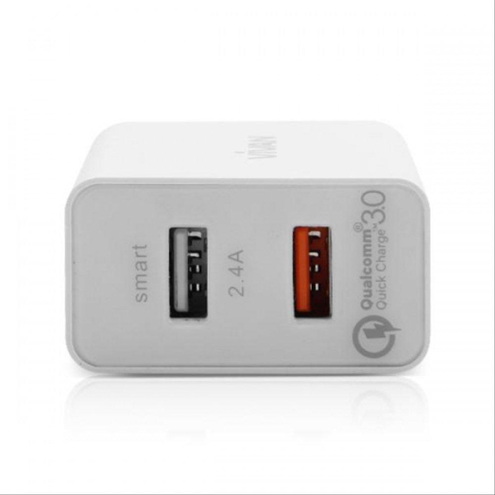 Adaptor Quick Charge VIVAN DQ1 USB Charger Fast Charging QC