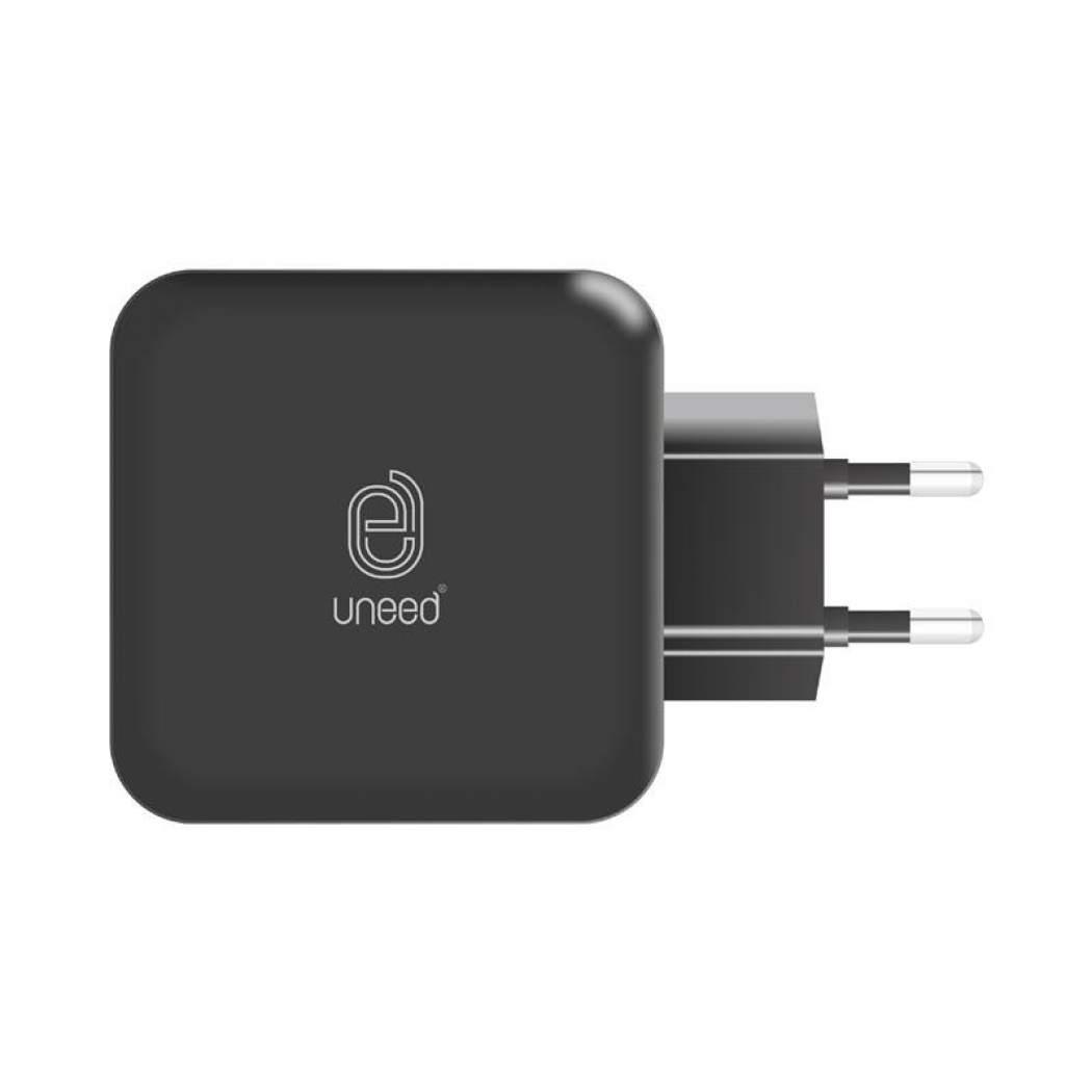 uneed uneed uch04q3 dual usb wall charger qualcomm quick charge 3 0 full03