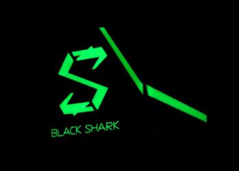 Black shark logo