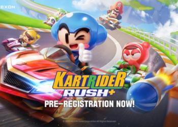Kartrider Rush Mobile Game Pre Register Header