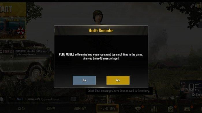 Healthy Gameplay System Features In Pubg Mobile