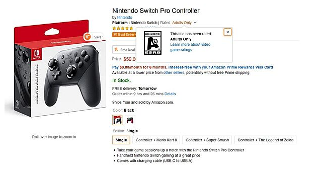 Case Nintendo Controller Rating