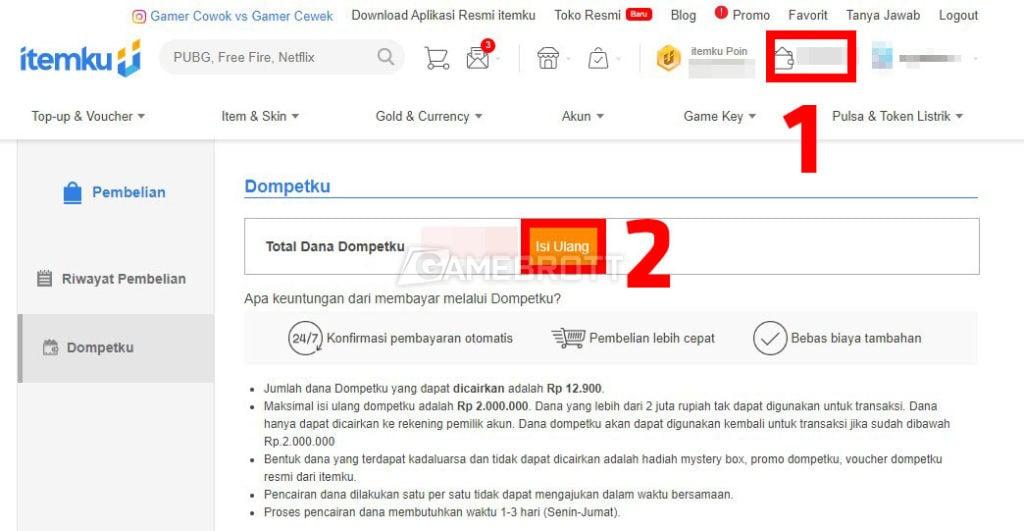 Cara Topup Steam Wallet di Toko Online Indonesia