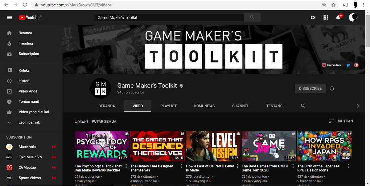 Game Maker's Toolkit