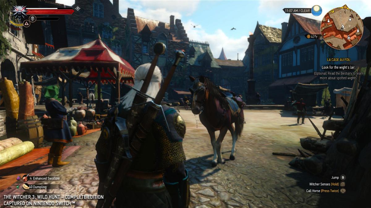 The Witcher 3 Switch Preview 03 Roach