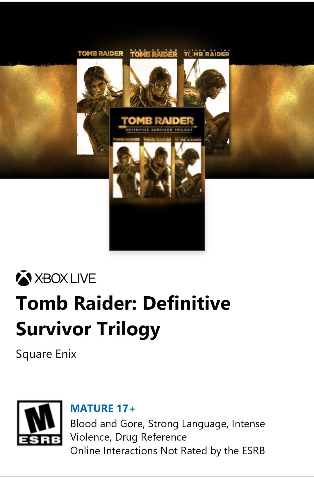 tomb raider definitive survivor trilogy download