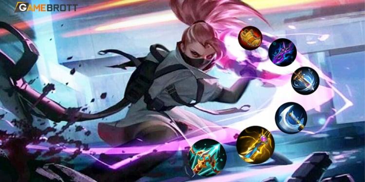 Review Skin Hanabi Field Op dan Tutorial Gold Line Mobile Legends