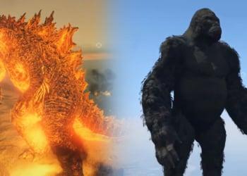 GTA V King Kong Godzilla