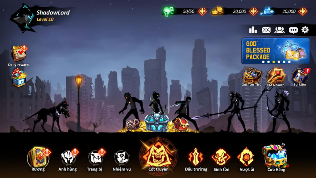 Shadow Lord Game Android Hack and Slash Gratis 2021