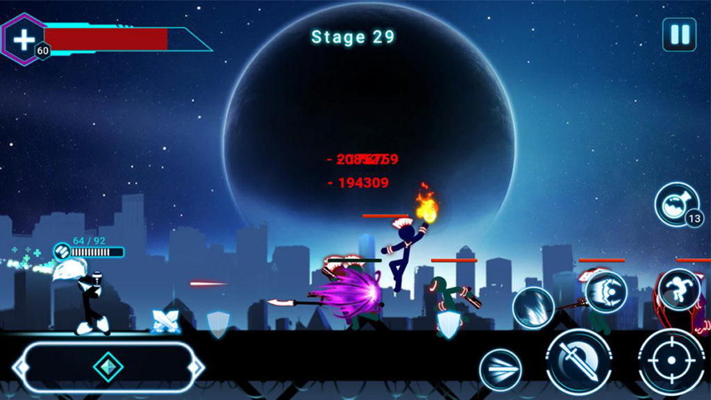 Stickman Ghost 2 Game Android Hack and Slash Gratis 2021