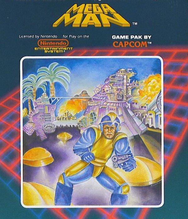 Mega Man Cover Art Western