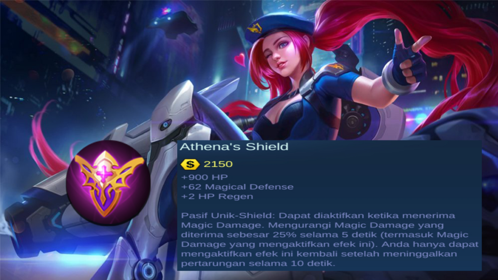 Pasif Unik Athena Shielditem magic defense