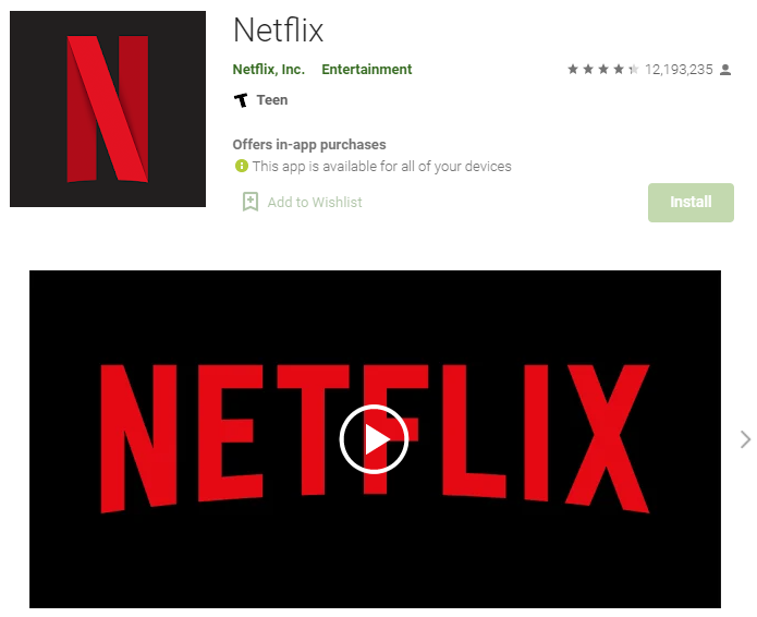 Berlangganan Netflix Android