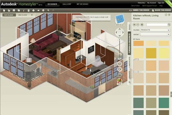 Homestyler Aplikasi Desain Rumah
