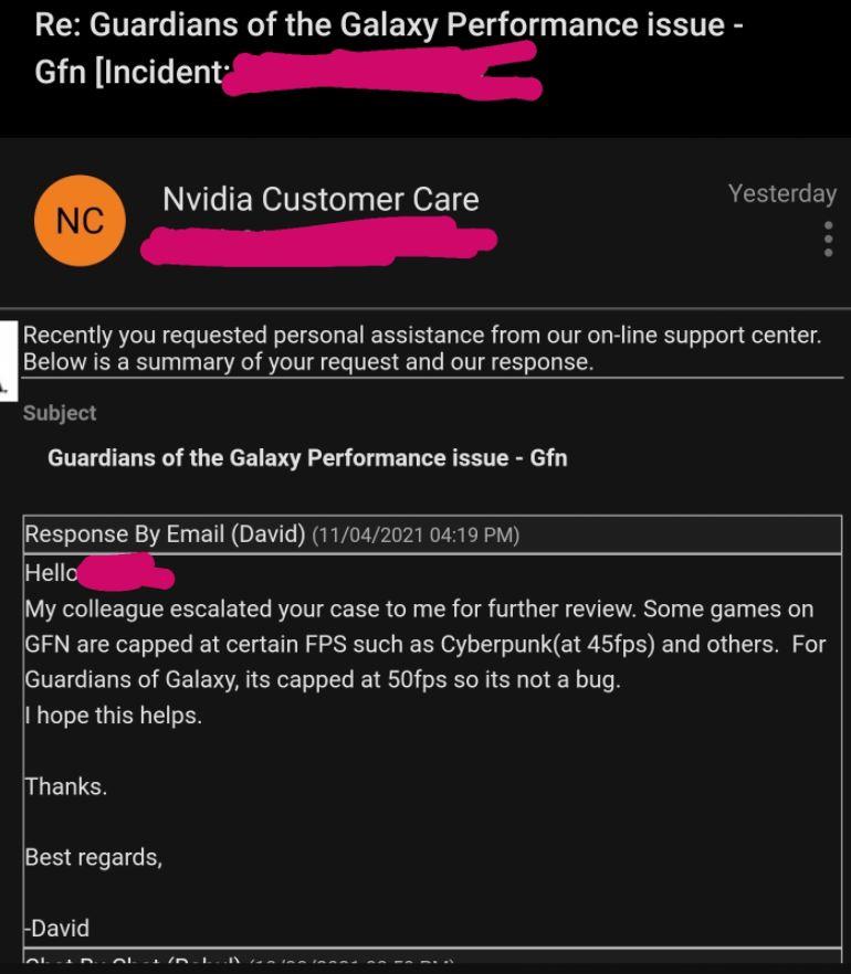 Nvidia Geforce Now Email