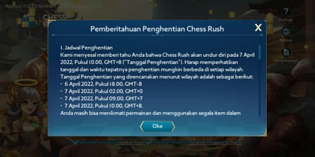 Chess Rush Tutup