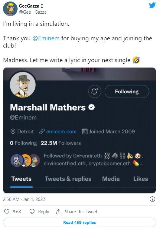 Eminem Nft Twitter 1