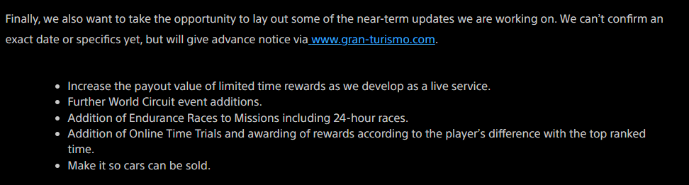Gran Turismo 7 akhirnya naikkan jumlah reward balapnya