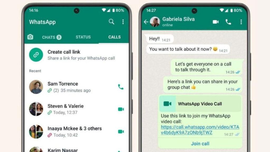 Whatsapp Call Links