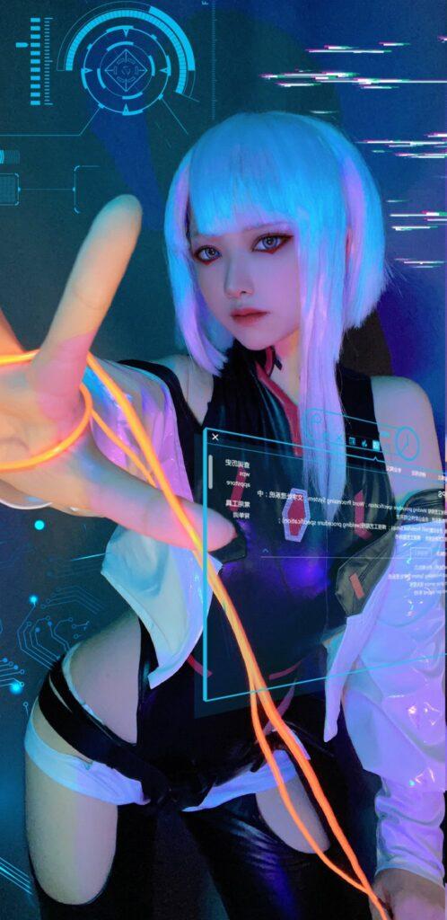 Cosplay Lucyna Kushinada Cyberpunk Edgerunners