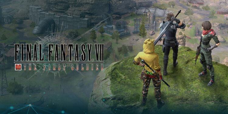 Final Fantasy Vii The First Soldier Tutup