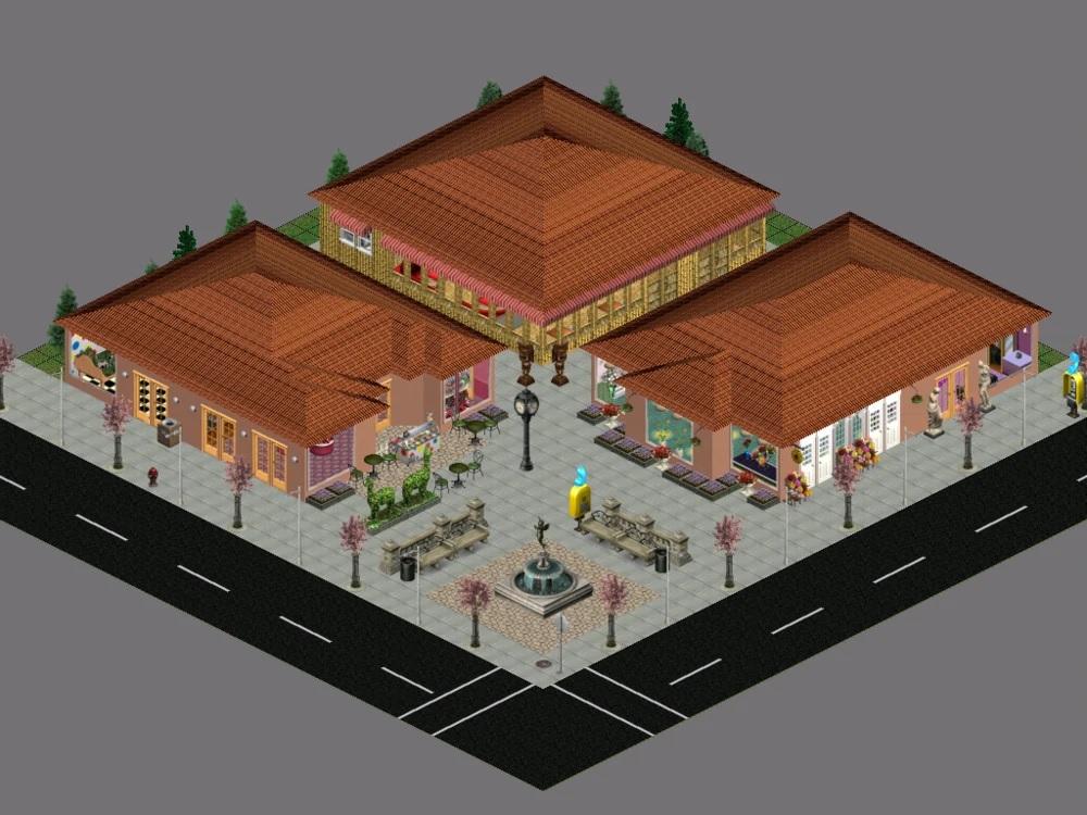Landgraab The Sims Mall