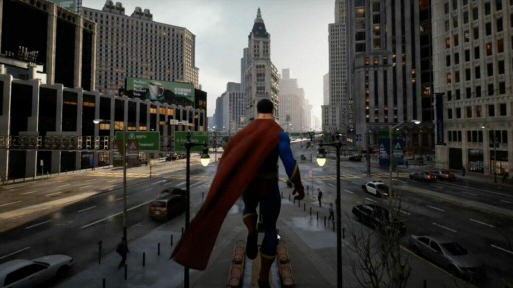 Game Superman Unreal Engine 5 2