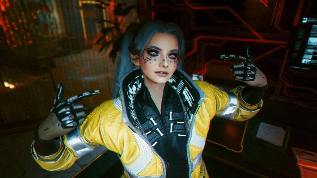 Pemain Cyberpunk 2077 Rebecca Mod