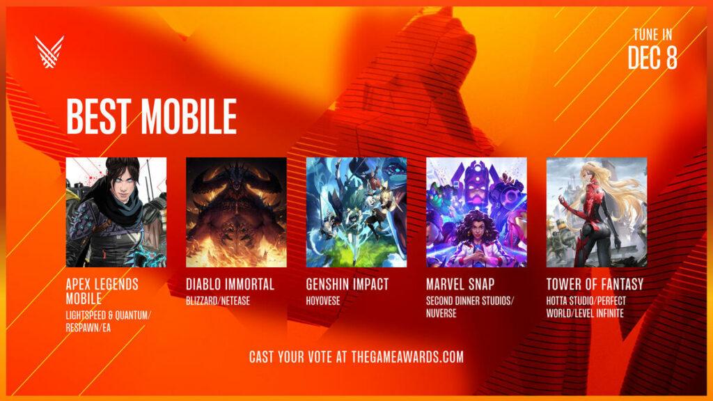 The Game Awards 2022 Marvel Snap Menangkan Best Mobile Game