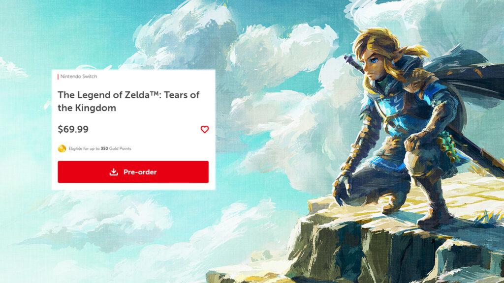 Harga Game The Legend of Zelda Tears of the Kingdom