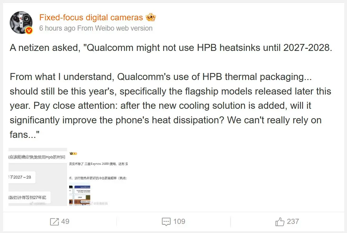 Fixed Focus Digital Camera Qualcomm HPB