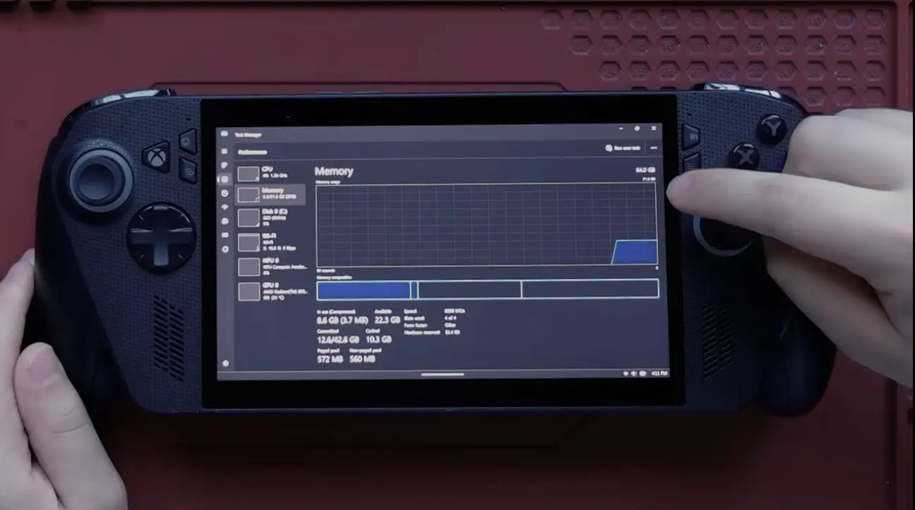 RAM Xbox Ally X 64GB 2026